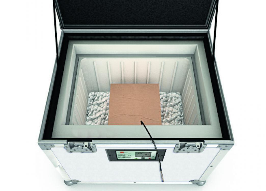 Vue intérieure caisse réfrigérante iBox 36L