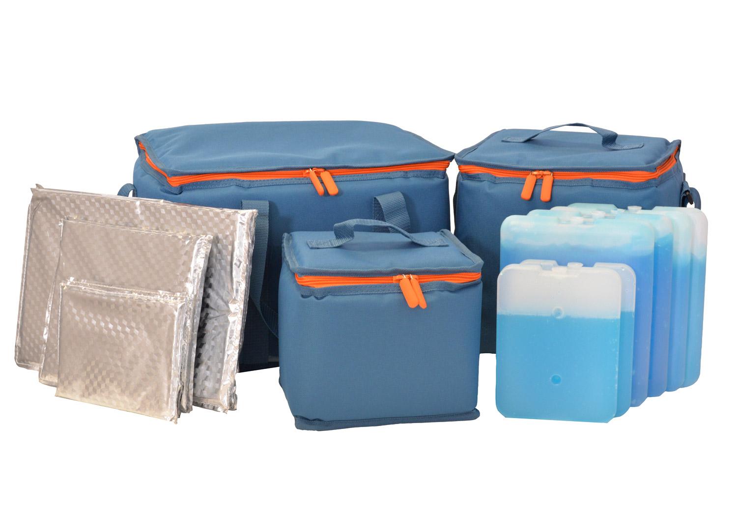 cold chain transport of insulin, insulated insulin pouch, refrigerated insulin bag